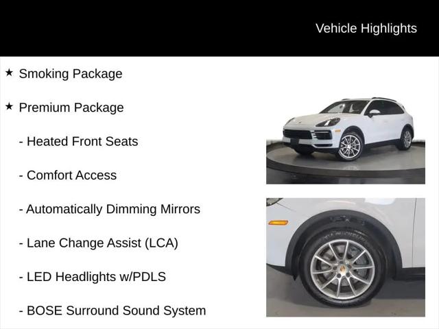 2019 Porsche Cayenne S