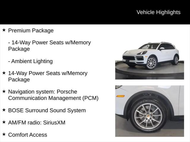 2019 Porsche Cayenne S