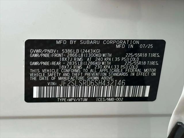 2025 Subaru Forester Limited Hybrid