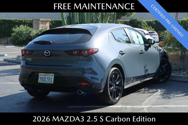 2026 Mazda Mazda3 2.5 S Carbon Edition
