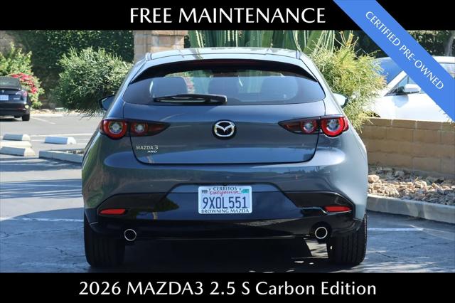 2026 Mazda Mazda3 2.5 S Carbon Edition