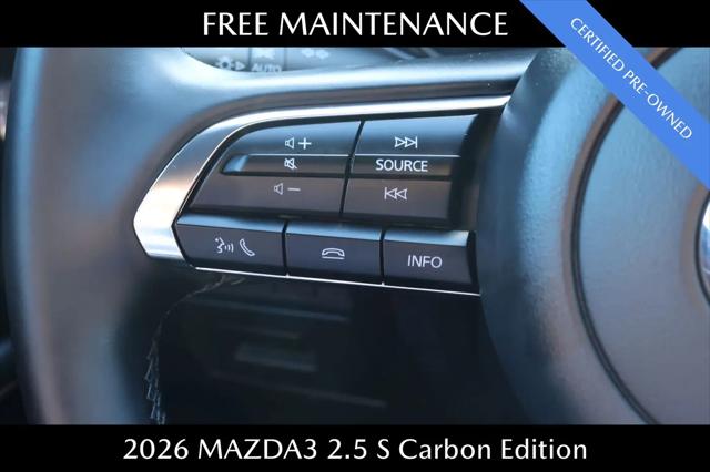 2026 Mazda Mazda3 2.5 S Carbon Edition