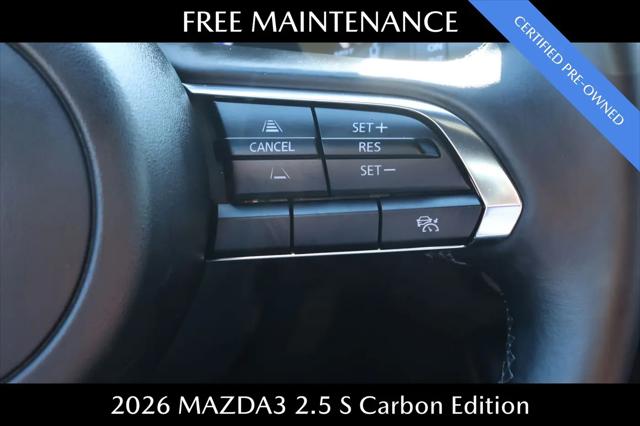 2026 Mazda Mazda3 2.5 S Carbon Edition