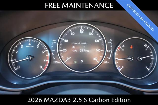 2026 Mazda Mazda3 2.5 S Carbon Edition