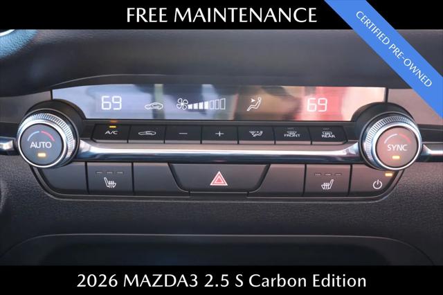 2026 Mazda Mazda3 2.5 S Carbon Edition
