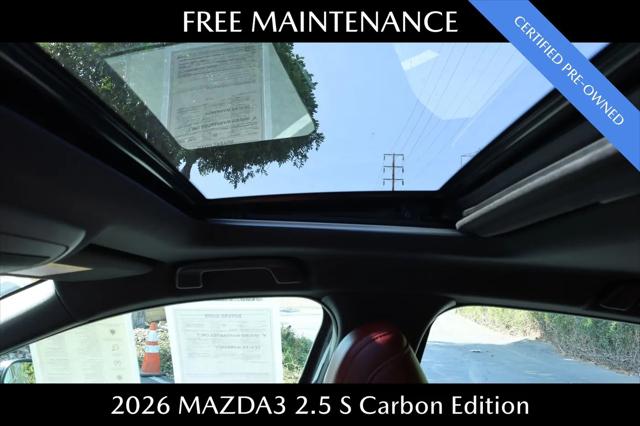 2026 Mazda Mazda3 2.5 S Carbon Edition