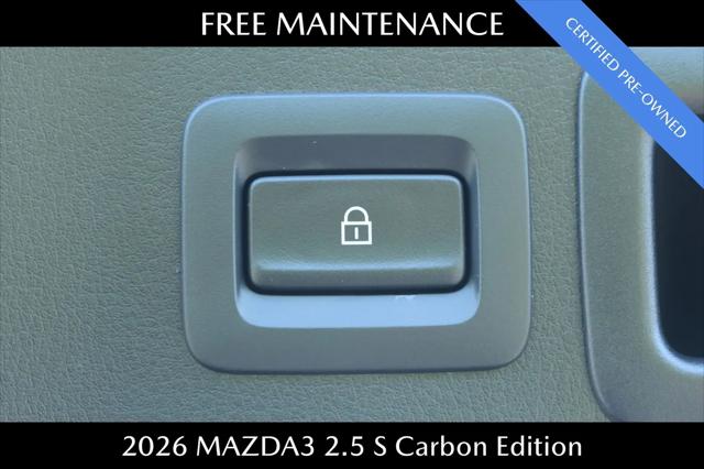 2026 Mazda Mazda3 2.5 S Carbon Edition