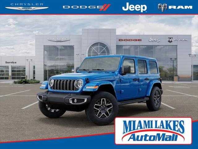 2026 Jeep Wrangler 4-Door Sahara 4x4 for sale in Miami Lakes, FL