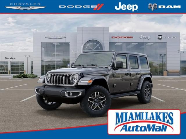 2026 Jeep Wrangler 4-Door Sahara 4x4 for sale in Miami Lakes, FL