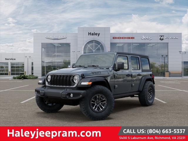 2026 Jeep Wrangler 4-Door Willys 4x4 for sale in Richmond, VA