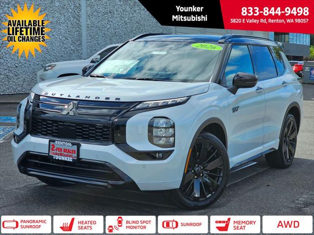 2026 Mitsubishi Outlander PHEV BLACK EDITION S-AWC for sale in Renton, WA