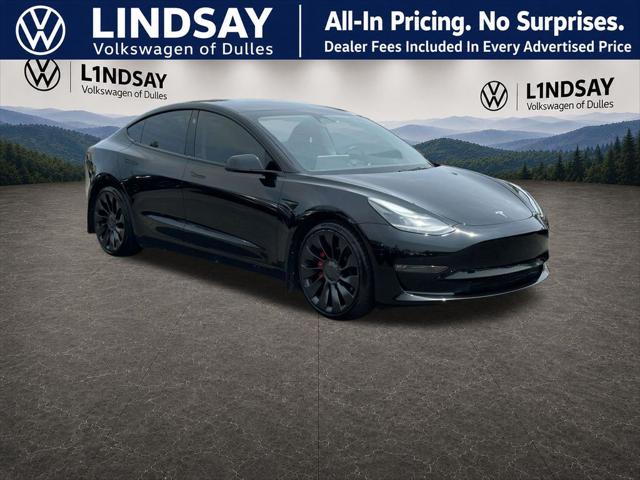 2023 Tesla Model 3 Performance Dual Motor All-Wheel Drive for sale in Sterling, VA