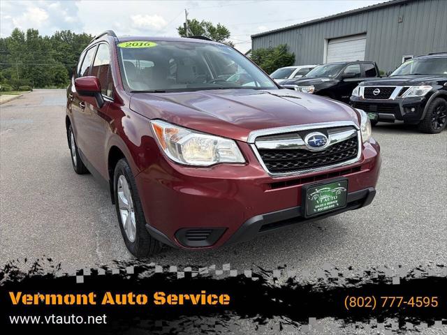 2016 Subaru Forester 2.5i Premium for sale in South Burlington, VT