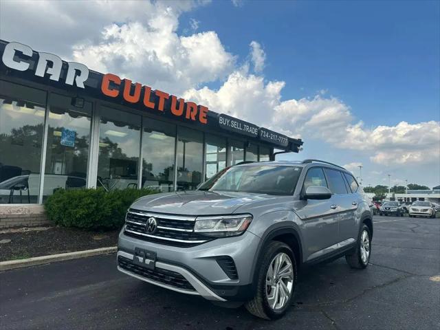 2021 Volkswagen Atlas 3.6L V6 SE w/Technology for sale in Garden City, MI