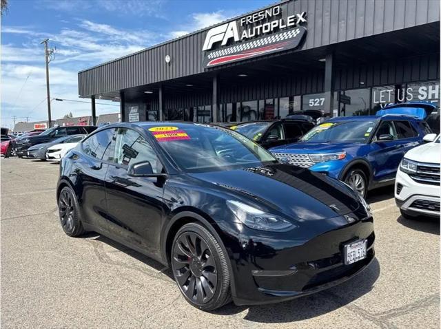 2023 Tesla Model Y Performance Dual Motor All-Wheel Drive for sale in Fresno, CA