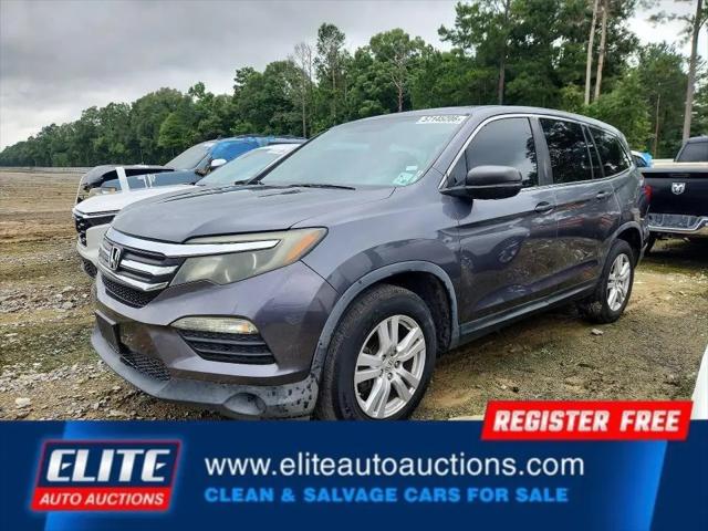 2016 Honda Pilot LX for sale in Hollywood, FL