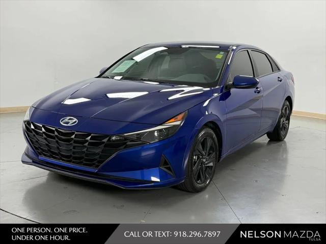2023 Hyundai Elantra Hybrid Blue for sale in Tulsa, OK