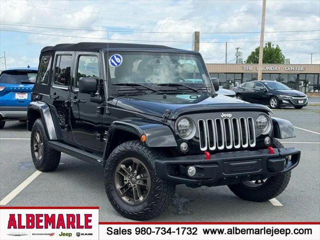 2016 Jeep Wrangler Unlimited Sahara for sale in Albemarle, NC