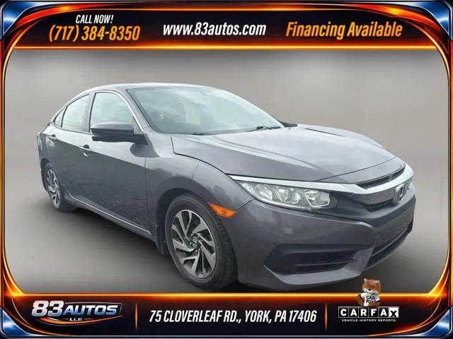 2018 Honda Civic EX for sale in York, PA