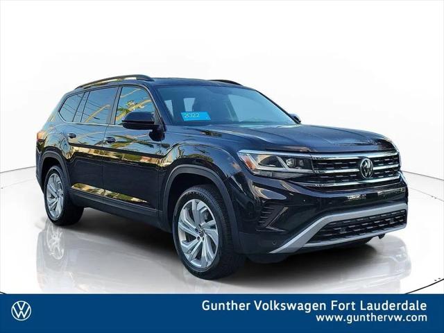 2022 Volkswagen Atlas 2.0T SE w/Technology for sale in Fort Lauderdale, FL