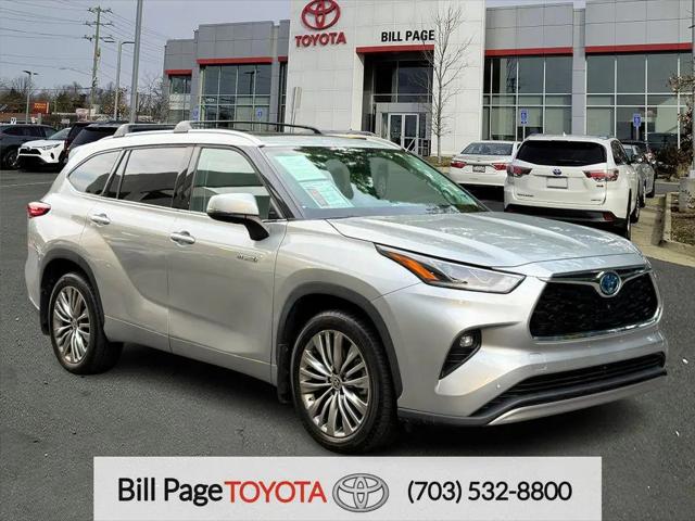 2021 Toyota Highlander Hybrid Platinum for sale in Falls Church, VA