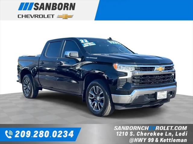 2022 Chevrolet Silverado 1500 2WD Crew Cab Short Bed LT for sale in Lodi, CA