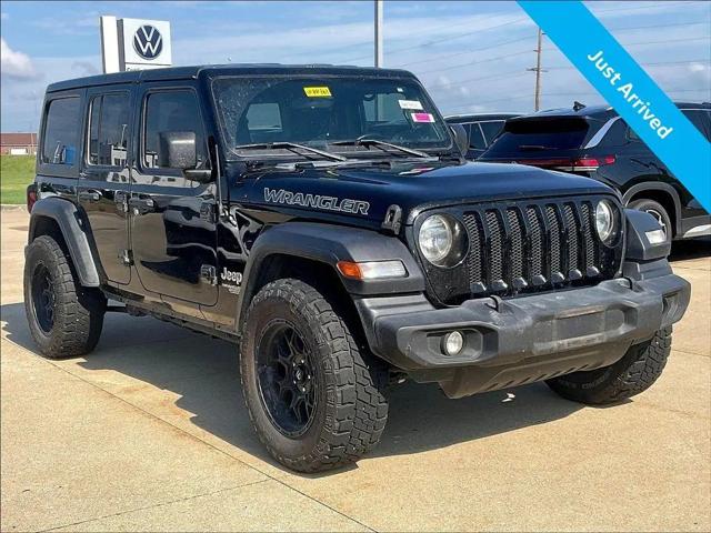 2019 Jeep Wrangler Unlimited Sport S 4x4 for sale in Marion, IL