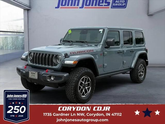 2026 Jeep Wrangler 4-Door Rubicon 4x4 for sale in Corydon, IN