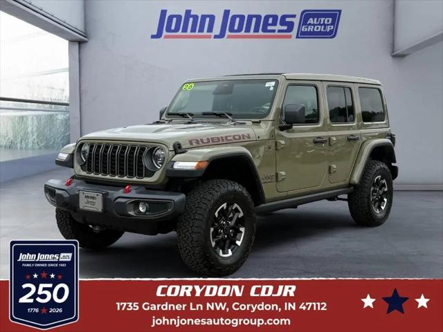 2026 Jeep Wrangler 4-Door Rubicon 4x4 for sale in Corydon, IN