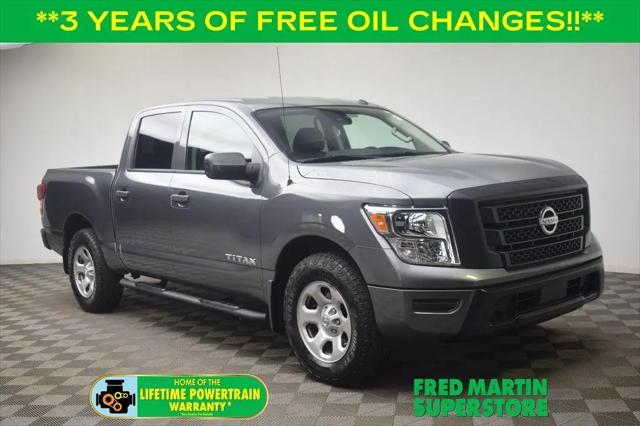 2021 Nissan Titan Crew Cab S 4x4 for sale in Norton, OH