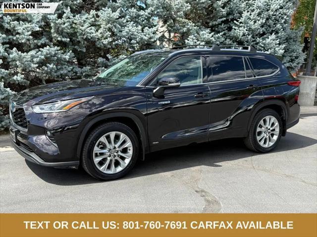 2021 Toyota Highlander Hybrid Limited for sale in Bountiful, UT