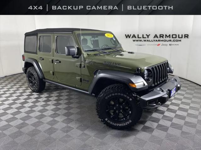 2022 Jeep Wrangler Unlimited Willys 4x4 for sale in Alliance, OH