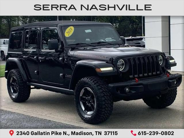 2018 Jeep Wrangler Unlimited Rubicon 4x4 for sale in Nashville, TN