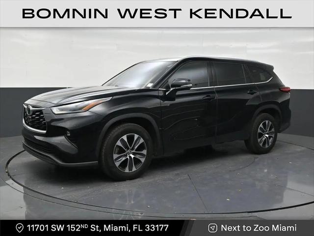 2021 Toyota Highlander XLE for sale in Miami, FL