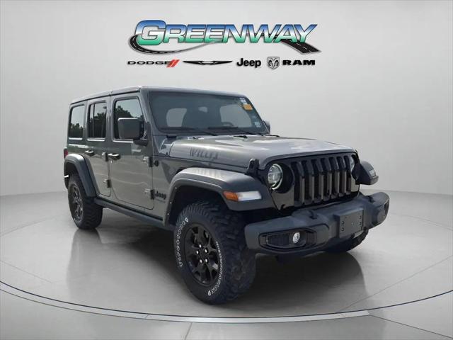 2022 Jeep Wrangler Unlimited Willys 4x4 for sale in Orlando, FL