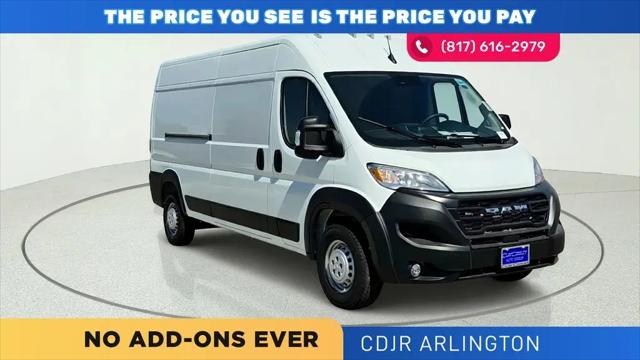 2026 Ram ProMaster 2500 Cargo Van Tradesman High Roof 159 WB w/Pass Seat for sale in Arlington, TX