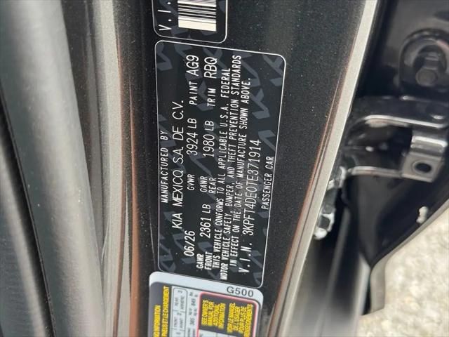 2026 Kia K4 LXS