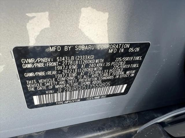 2026 Subaru Outback Limited XT