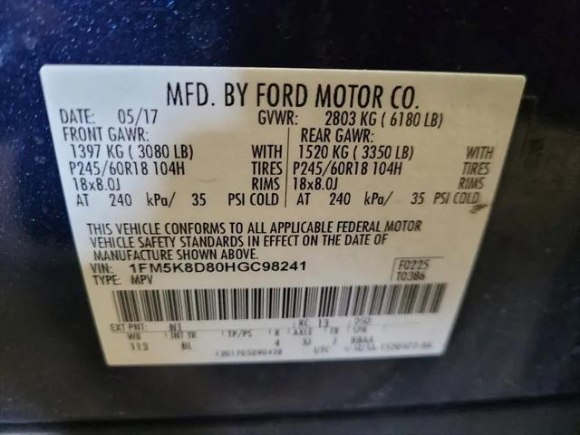 2017 Ford Explorer XLT