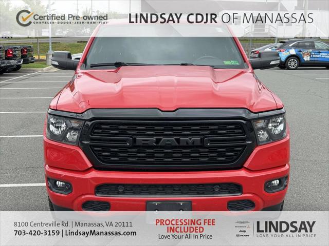 2022 RAM 1500 Big Horn Crew Cab 4x4 64 Box 2022 RAM 1500 Big Horn Crew Cab 4x4 64 Box