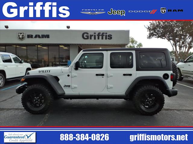2024 Jeep Wrangler 4-Door Willys 4x4 for sale in Philadelphia, MS