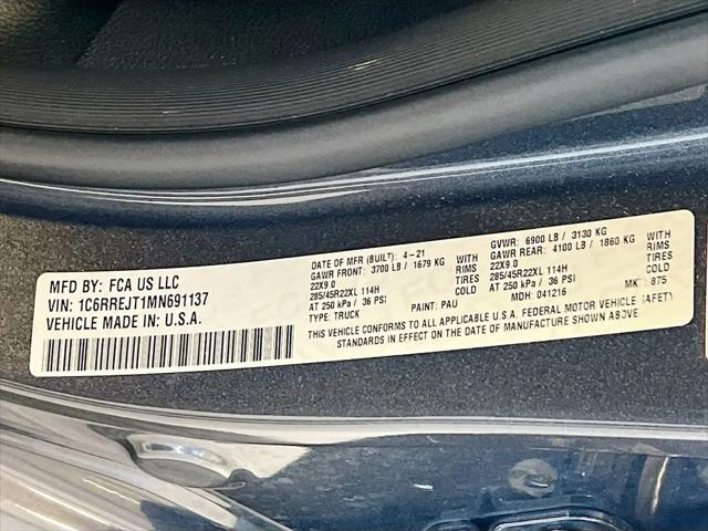 2021 Ram 1500 Laramie Crew Cab 4x2 57 Box