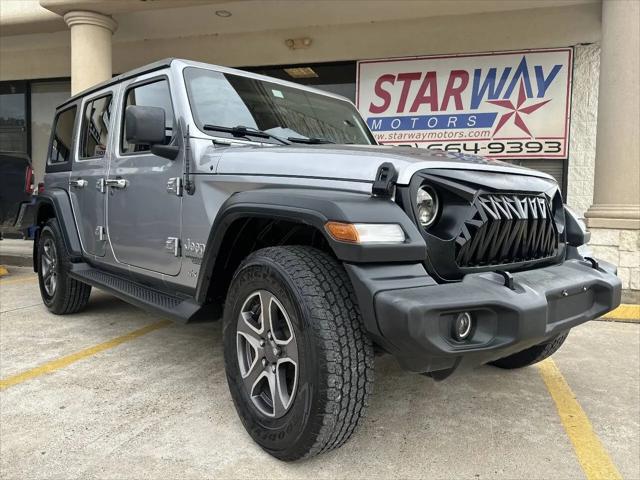 2019 Jeep Wrangler Unlimited Sport S 4x4 for sale in Houston, TX