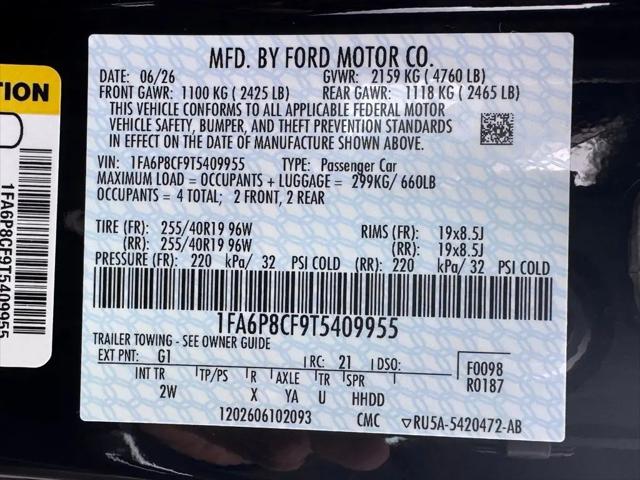 2026 Ford Mustang GT Fastback