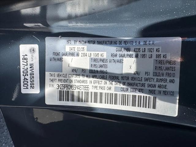 2025 Mazda Mazda3 2.5 S Carbon Edition