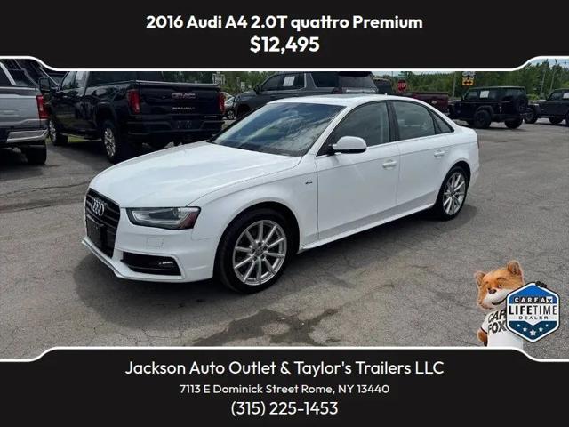 2016 Audi A4 Premium for sale in Rome, NY
