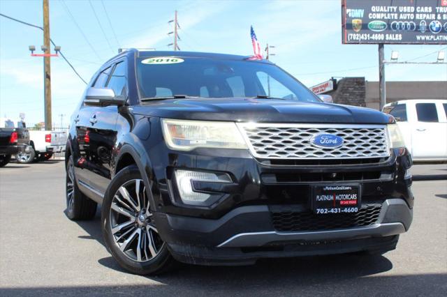 2016 Ford Explorer Platinum for sale in Las Vegas, NV