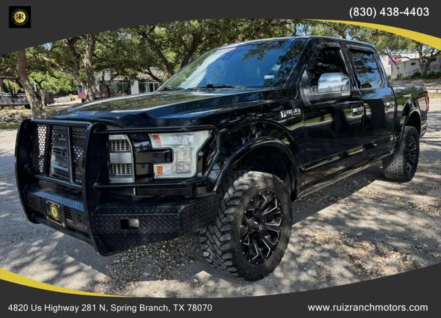 2016 Ford F-150 Platinum for sale in Spring Branch, TX