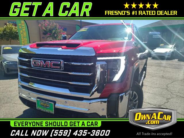 2025 GMC Sierra 3500HD 4WD Crew Cab Standard Bed SLT for sale in Fresno, CA