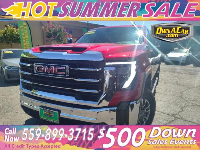 2025 GMC Sierra 3500HD 4WD Crew Cab Standard Bed SLT for sale in Fresno, CA